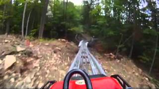 Holiday Valley Resort Mountain Coaster [upl. by Cormac]