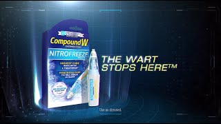 Compound W® Nitrofreeze™  The Wart Stops Here™ [upl. by Inimod]