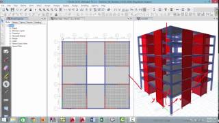 Modelamiento del Edificio de 06 Niveles en SAP2000 [upl. by Rafferty]