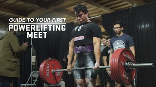 Guide To Your 1st Powerlifting Meet  JTSstrengthcom [upl. by Selassie]