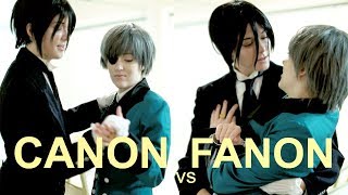 CANON vs FANON SebaCiel  Black Butler [upl. by Damek627]