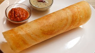 लोहे के तवे पर बाजार जैसा डोसा कैसे बनाये Dosa kaisa banate hain How to make dosa batter at home [upl. by Colp565]