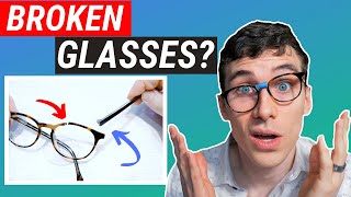 How to Fix Broken Glasses at HOME  and Adjust Them Too [upl. by Harriot176]