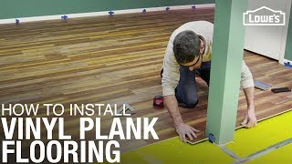 How To Install Waterproof Vinyl Plank Flooring  DIY Flooring Installation [upl. by Monroy]