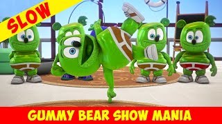 SLOW Gummy Bear Song  Gummy Bear Show MANIA Edit [upl. by Neltiak820]