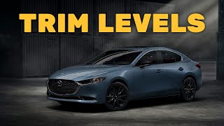 2023 Mazda 3 Sedan Trim Levels and Standard Features Explained [upl. by Ettedo947]