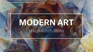 Modern Art Italian Futurism  Christies Education [upl. by Neila]