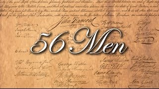 56 Men  Signers of the Declaration of Independence [upl. by Lorsung]