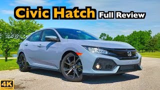 2019 Honda Civic Hatchback FULL REVIEW  DRIVE  Winning Combo of Style amp Space [upl. by Akin]