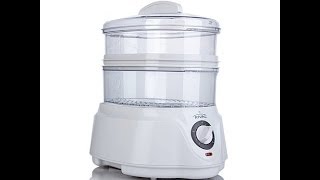 Rival DoubleTier Food Steamer with Timer [upl. by Ycrep]