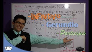 Formas impersonales del verbo o verboides [upl. by Aydan]