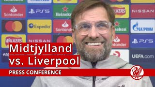 Midtjylland vs Liverpool  Jurgen Klopp Press Conference [upl. by Leidba801]