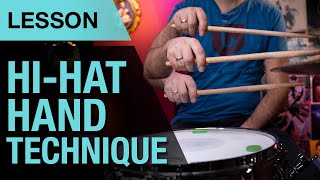 How to play hihat faster  Hand Technique  Drum Lesson  Thomann [upl. by Rillis807]