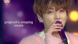 jungkooks amazing vocals [upl. by Monte127]