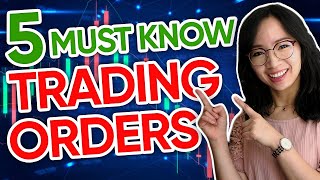 5 Types of ORDERS You Must Know For Trading [upl. by Knoll]