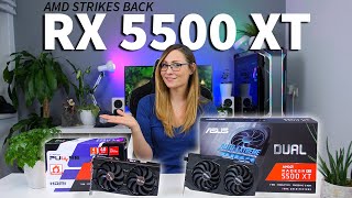 Budget Wars  AMD Radeon RX 5500 XT Review vs GTX 1650 Super 4GB vs 8GB ASUS vs Sapphire [upl. by Mita641]