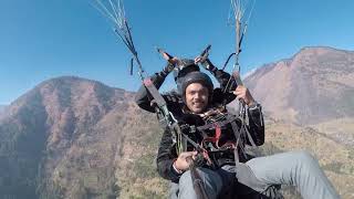 manali paragliding video [upl. by Vaios635]