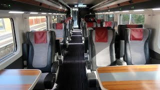 First Class Train Review  Dublin To Belfast Enterprise Plus [upl. by Roots]