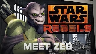 Meet Zeb the Muscle  Star Wars Rebels [upl. by Milewski795]