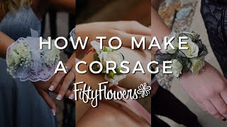 How to Make a Corsage [upl. by Yrag368]