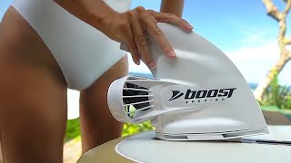 BOOSTSURF  Worlds First Electric Surfboard Fin [upl. by Ylatan]