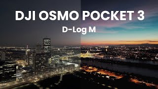 How to Color Grade DJI Osmo Pocket 3 DLog M  CapCut [upl. by Rednas]