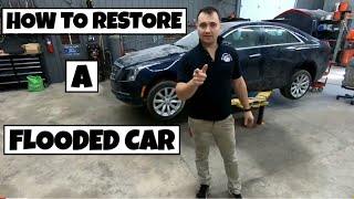 HOW TO RESTORE A FLOODED CAR [upl. by Adnawyt]