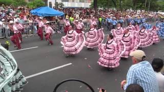 Feria de las Flores Flower Festival Parade Traditional Dancing in Medellin Colombia [upl. by Ruford275]