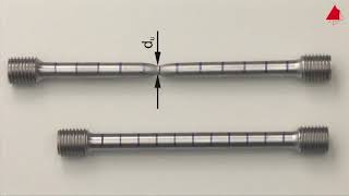 Essai de traction tensile test [upl. by Steffane]