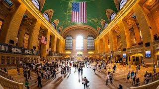 Walking Tour of Grand Central Terminal — New York City 【4K】🇺🇸 [upl. by Schroer]