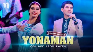 Odilbek Abdullayev  Yonaman consert version 2021 [upl. by Annaik947]