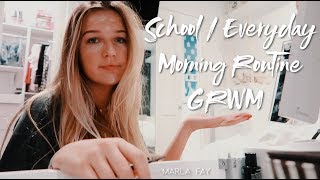 My School  Everyday Morning Routine  GRWM [upl. by Ytsanyd]