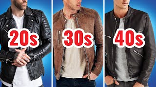 The PERFECT Leather Jacket For Your Age [upl. by Og]