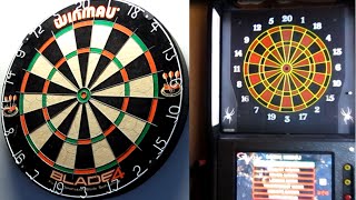 Comparing Dartboard Segment Sizes  Steel Tip v Soft Tip [upl. by Allissa]