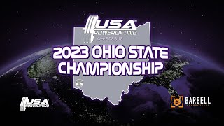 2023 USA Powerlifting Ohio State Championships [upl. by Nilekcaj]