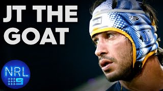 Johnathan Thurston voted the greatest NRL player  NRL on Nine [upl. by Laws645]