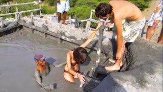 Totumo Volcano and Mud Baths  Cartagena Colombia [upl. by Aicenek56]