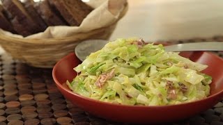 How to Make Creamed Cabbage  Cabbage Recipes  Allrecipescom [upl. by Ramed]