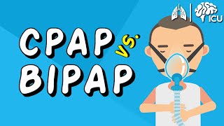 CPAP vs BiPAP  NonInvasive Ventilation EXPLAINED [upl. by Ygiaf]