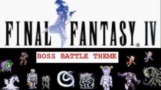 Final Fantasy 4  Boss Battle Theme [upl. by Rockafellow]