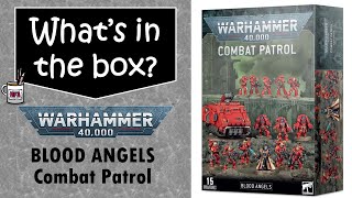 Blood Angels combat patrol unboxing and review  Warhammer 9th edition [upl. by Torrey]