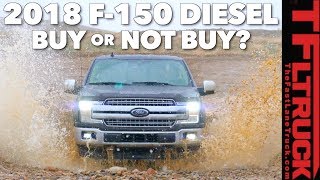 2018 Ford F150 Diesel On and OffRoad Review So How Does It Drive [upl. by Angell]