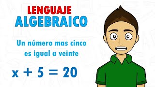 LENGUAJE ALGEBRAICO Super facil  Para principiantes PARTE 1 [upl. by Finnigan]