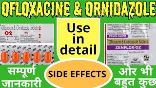 Ofloxacin and ornidazole tablet  Zenflox oz tablet  Zenflox oz tablet uses in hindi  oflomac oz [upl. by Lathan]