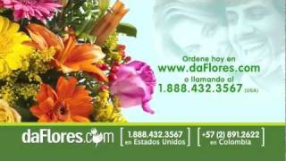 Floristerias en Colombia  daFlorescom [upl. by Bergin]