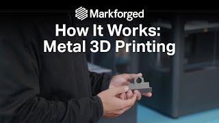 Metal 3D Printing Walkthrough  Markforged Metal X [upl. by Dnaltroc]