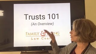 Trusts 101  Estate Planning With Trusts [upl. by Aserehtairam402]