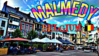 MALMEDY Belgium Walking Tour 4k 🇩🇪  4K City Life [upl. by Kristy]