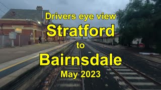 Drivers eye view Stratford to Bairnsdale [upl. by Kaiulani]