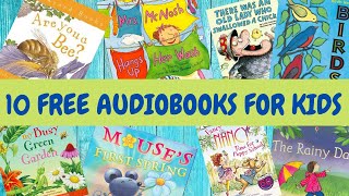 10 Free Audiobooks For Kids  30 Minutes of Reading For Kids [upl. by Aerol]